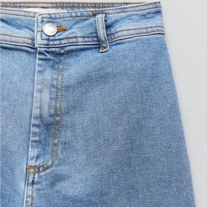 Zara Marine Straight Jeans - Medium Blue